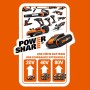 WORX Taladro percutor 20V | PowerShare |WX370.9 | No incluye baterías ni cargador | Ligero y compacto | Portabrocas 13mm | 2