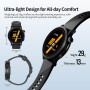 EZON Reloj deportivo GPS para correr con monitoreo de frecuencia cardíaca de precisión, seguimiento GNSS de doble banda y diseño