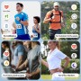 EZON Reloj deportivo GPS para correr con monitoreo de frecuencia cardíaca de precisión, seguimiento GNSS de doble banda y diseño