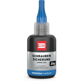 INBUS® 79560 Fijador de Tornillos media, 20g — Made in Germany