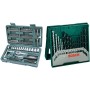Mannesmann M29166 - Maletín con juego de llaves de vaso y puntas de destornillador (130 piezas) & Bosch Mini X-Line - Set de 15