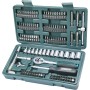 Mannesmann M29166 - Maletín con juego de llaves de vaso y puntas de destornillador (130 piezas) & Bosch Mini X-Line - Set de 15