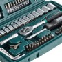 Mannesmann M29166 - Maletín con juego de llaves de vaso y puntas de destornillador (130 piezas) & Bosch Mini X-Line - Set de 15