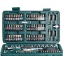 Mannesmann M29166 - Maletín con juego de llaves de vaso y puntas de destornillador (130 piezas) & Bosch Mini X-Line - Set de 15