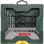 Mannesmann M29166 - Maletín con juego de llaves de vaso y puntas de destornillador (130 piezas) & Bosch Mini X-Line - Set de 15