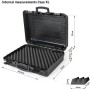 Wanapix | Maletín de Herramientas Vacío | Maletín Rígido con Espuma | Caja para Herramientas/Taladro/Utensilios | Negro XL - 47