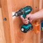 MAKITA DDF482Z -Taladro Atornillador 18V Litio 62 NM, 0 W, 18 V, Negro