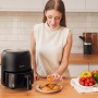 Cecotec Freidora de Aire sin Aceite de 3 L Cecofry Fantastik 3000 Air Fryer 1000 W, Digital, Tecnología PerfectCook, Diseño