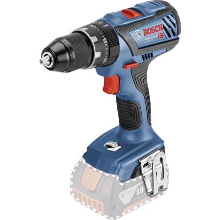 Bosch Professional 18V System GSB 18V-28 - Taladro percutor a batería (63 Nm, 1900 rpm, 1 batería x 2.0 Ah + 1 batería x 4.0 Ah,