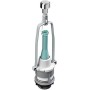 Roca A822502200 Mecanismo de descarga simple con 4 pulsadores, Blanco