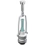 Roca A822502200 Mecanismo de descarga simple con 4 pulsadores, Blanco