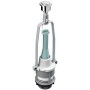 Roca A822502200 Mecanismo de descarga simple con 4 pulsadores, Blanco