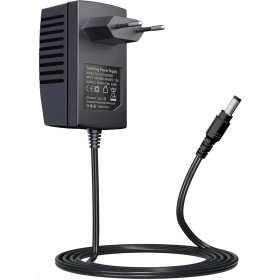 AKINGUAR Alimentación de CC 12V 2A, Universal Adaptador de Fuente de Alimentación, CA 100-240V a CC 12V, Adaptador Multivoltaje