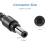 AKINGUAR Alimentación de CC 12V 2A, Universal Adaptador de Fuente de Alimentación, CA 100-240V a CC 12V, Adaptador Multivoltaje