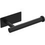 Ibergrif MK34052B Portarrollos Baño para Papel Higiénico, Portarrollos Baño Autoadhesivo, Soporte Colgador, Acero Inoxidable,
