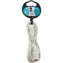 Zenitech HO3VVH2F - Alargador, 2 x 0,75 mm2, Toma de 6 A, 3 m, Negro (Paquete de 2)