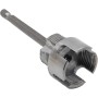 Pipe Threader, Manual Threading Tool,1.3 Inches Nipple Extractor, Tap Die Set, Machine Hole, Wire Cable, Hose Fitting, Patio,