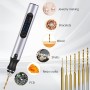 Mini Taladro de Mano Eléctrico, Vankarr 3 Velocidades DIY Micro Taladro Manual Precisión Herramientas bricolaje Giratorias