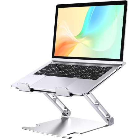 Glangeh Soporte Portatil Mesa Estable, Aleación de Aluminio Elevador Portatil con Ergonómico Altura Ajustable,Refrigeración