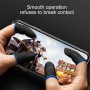 Guantes de dedo del juego móvil - Manicot de juegos con fibra transpirable sin transpirable | Cubierta cómoda para jugadores,