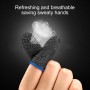 Guantes de dedo del juego móvil - Manicot de juegos con fibra transpirable sin transpirable | Cubierta cómoda para jugadores,