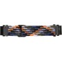 Nylon Watchband Band de reemplazo Ajustable Sport Correa Transpirable para Fenix ​​7s para 6s para 5s (Red Black)