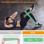 Gritin Bandas Elásticas Fitness, Bandas de Resistencia, Set de 5 Cintas Elásticas Fitness y Musculación de Látex Agradable a la
