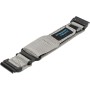 Correa de Reloj de Nylon, Cinturón de Reemplazo de Nylon Transpirable Compatible con 26 Mm para el Reloj Deportivo (Grey)