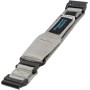 Correa de Reloj de Nylon, Cinturón de Reemplazo de Nylon Transpirable Compatible con 26 Mm para el Reloj Deportivo (Grey)