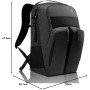 Alienware Horizon Utility Backpack - AW523P, GalaxyWeave Black