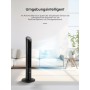 FOHERE Ultra Quiet Tower Fan with Remote Control for Home, Oscillating Pedestal Fan with Silent DC Motor of 102cm, 7.6m/s, 12
