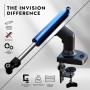 Invision Soporte de Monitor Escritorio para Pantallas de 19 a 32 Pulgadas, VESA 75 y 100 mm, Abrazadera Escritorio Soporte,