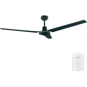 gsc evolution Industrial Ceiling Fan | AC Motor | Ø142 cm | Ideal for Industrial Ceilings | 5 Speeds | Black | 220-240V