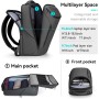 MARK RYDEN Mochila Impermeable para Hombres portátiles. Mochila Moderna para Viajes universitarios al Aire Libre con