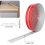 4M Molduras de Pared Autoadhesivas, Se Puede Cortar Molduras Decorativas Pared, Fácil de Usar Molduras Decorativas para Pared,