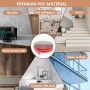 4M Molduras de Pared Autoadhesivas, Se Puede Cortar Molduras Decorativas Pared, Fácil de Usar Molduras Decorativas para Pared,