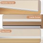4M Molduras de Pared Autoadhesivas, Se Puede Cortar Molduras Decorativas Pared, Fácil de Usar Molduras Decorativas para Pared,