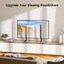 BONTEC Soporte TV Pie Universal Ajustable de 3 Niveles para Pantallas de LCD LED OLED 22"-65", Soporte Pie TV con Capacidad de