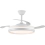 Michu Evo 72W LED Fan Folding Blades with Ignition Memory, APP, CCT Remote Control 3000-4000-6000K, Dimmable Intensity, Silent