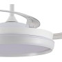Michu Evo 72W LED Fan Folding Blades with Ignition Memory, APP, CCT Remote Control 3000-4000-6000K, Dimmable Intensity, Silent