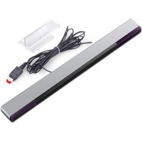 Barra de Sensor para Wii, Barra de Sensor Inalámbrica de Repuesto, Receptor de Señal de Sensor de Movimiento de Rayos