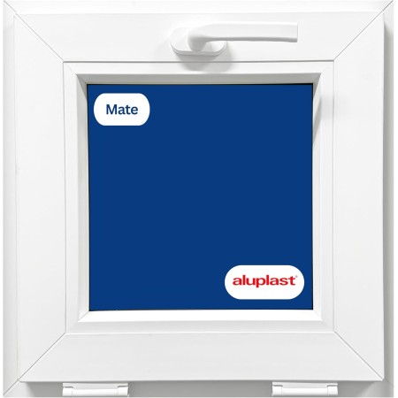 Ventana PVC Reforzado 400x400 Blanca Oscilante | Mate