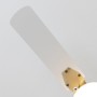 Cecotec EnergySilence Aero 450 Ceiling Fan with Light, 50 W, Energy Saving, 106 cm Diameter, Light, 4 Reversible Blades, 3