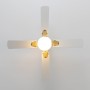Cecotec EnergySilence Aero 450 Ceiling Fan with Light, 50 W, Energy Saving, 106 cm Diameter, Light, 4 Reversible Blades, 3