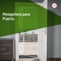 Amig - Mosquitera para Puerta - 100 x 220 cm - Protección Eficaz - Ajustable - Kit Completo con Marco, Malla y Accesorios -