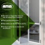 Amig - Mosquitera para Puerta - 100 x 220 cm - Protección Eficaz - Ajustable - Kit Completo con Marco, Malla y Accesorios -