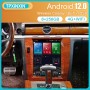 Radio con pantalla de 12,1 pulgadas Android 14, para VW Volkswagen Phaeton 2004-2015, navegación GPS Multimedia para coche,