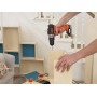 BLACK+DECKER Taladro Percutor 12V, Batería de Litio 1.5Ah, Portabrocas 10mm, 2 Velocidades, Par máximo 40Nm, Luz LED, Incluye