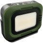 Foco Solar Portátil, Power Bank, USB Recargable, Luz Trabajo Regulable, 2 Modos de luz, Batería integrada 3.6Ah, Lampara