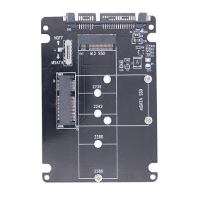 Adaptador USB M2 M.2 NGFF a SATA, convertidor MSATA a USB SATA 3,0, mSATA externo m.2 NGFF a SATA3, placa elevadora de adaptador